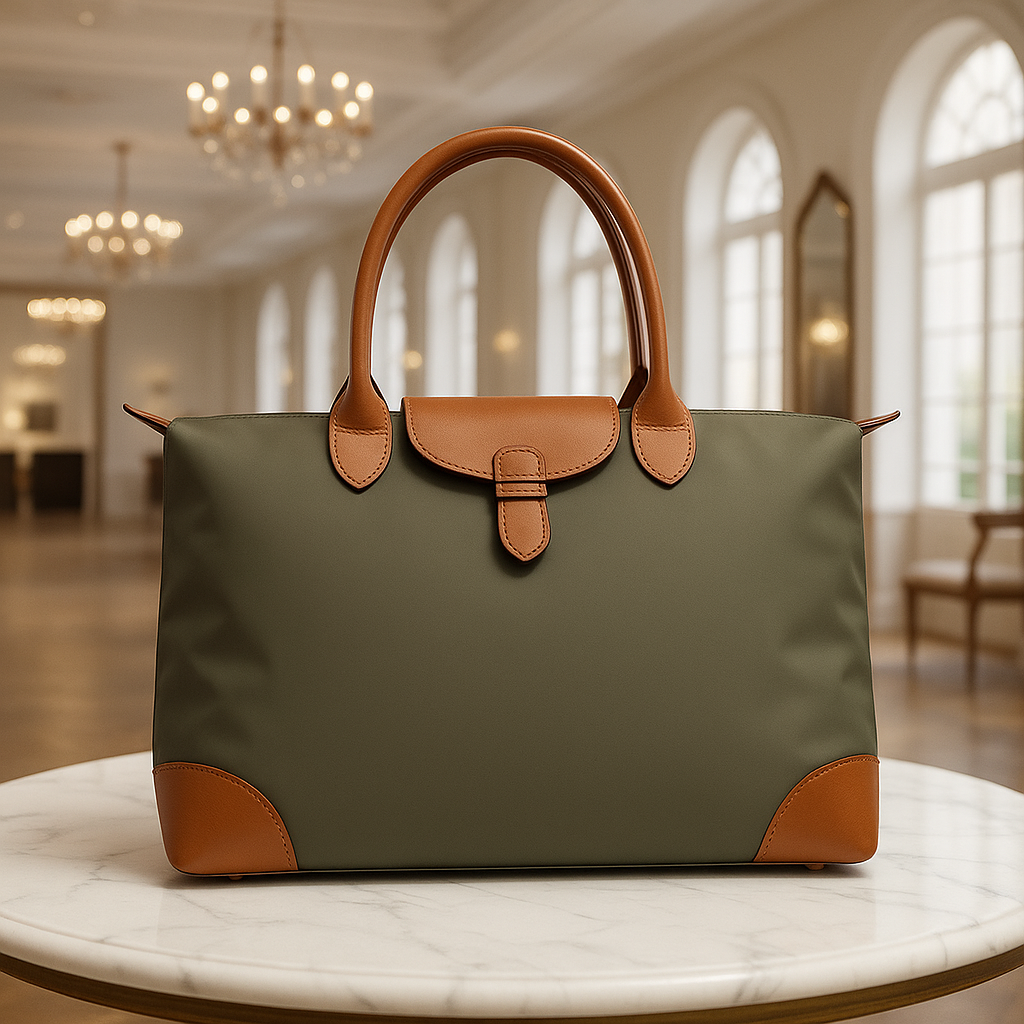New Nylon Shoulder Tote Bag – Large Capacity, Fashionable & Multi-functional Lightweight Bag for Women