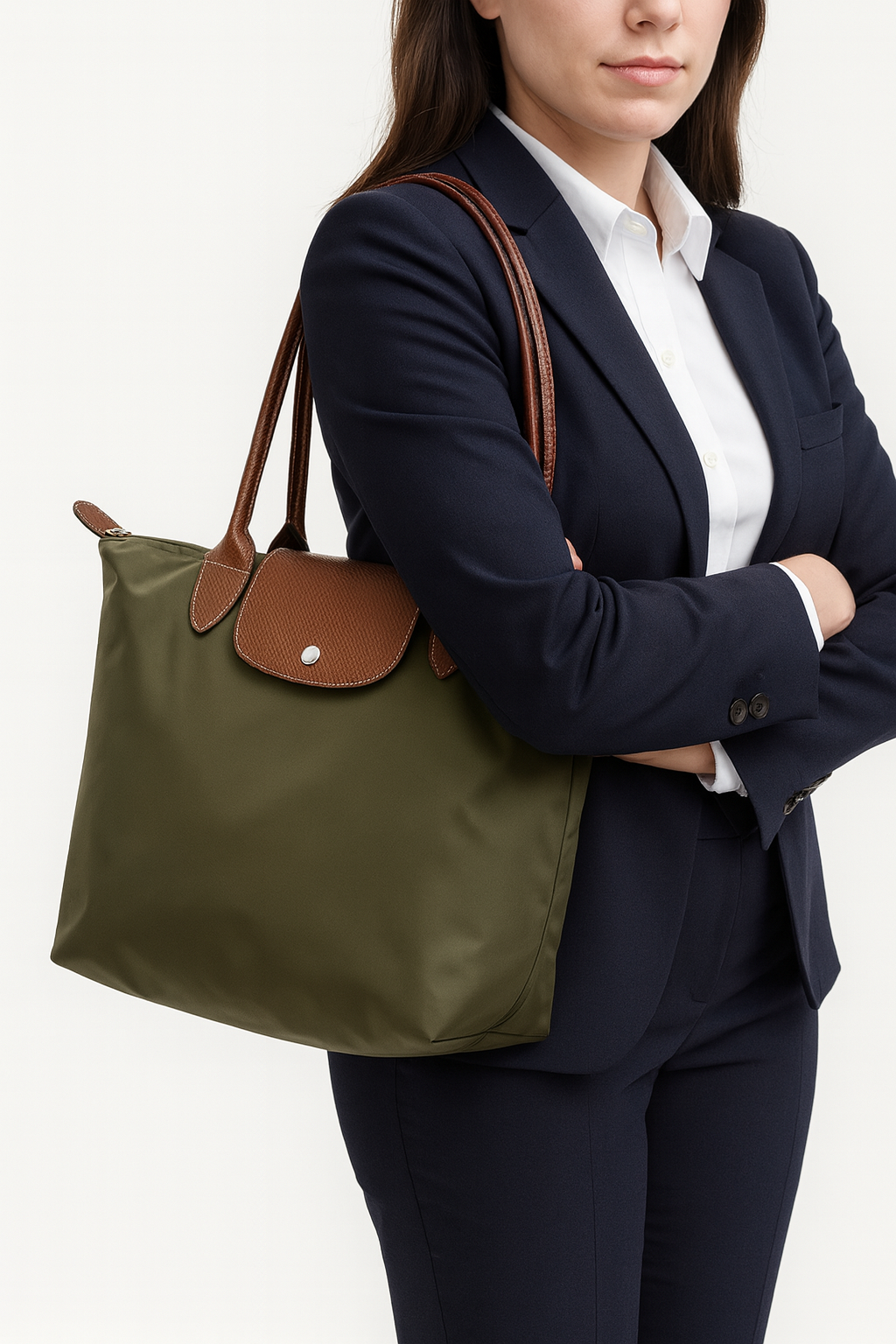 Classic Nylon Tote Bag – Large Capacity Shoulder Bag for Women