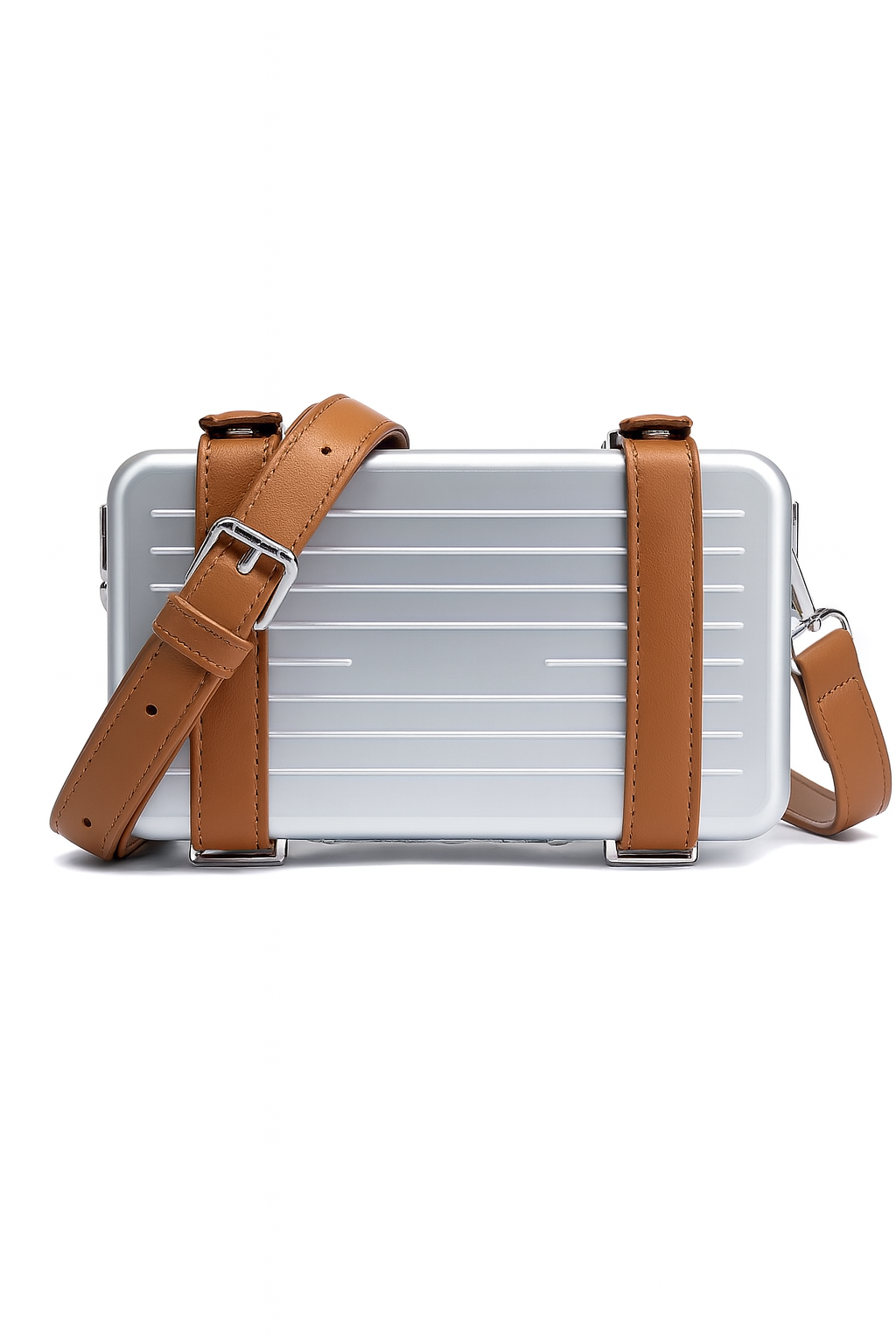 Hard Shell Crossbody Compact Crossbody Wallet Bag – Minimalist Travel Shoulder Bag (Unisex)