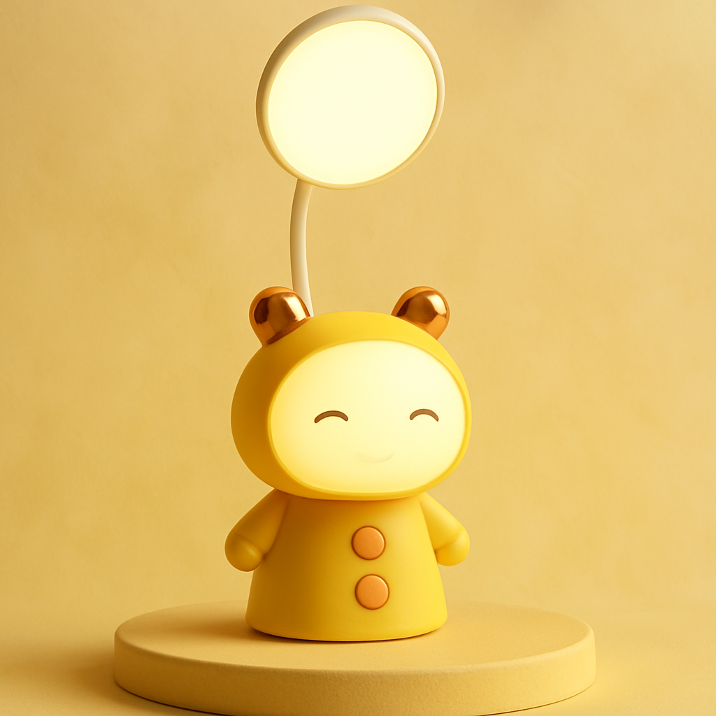 A Little Light, A Lot of Charm 🌙
Add warmth and cuteness to your space with this cartoon table lamp! Perfect for kids’ rooms, study desks, or as a cozy night light.