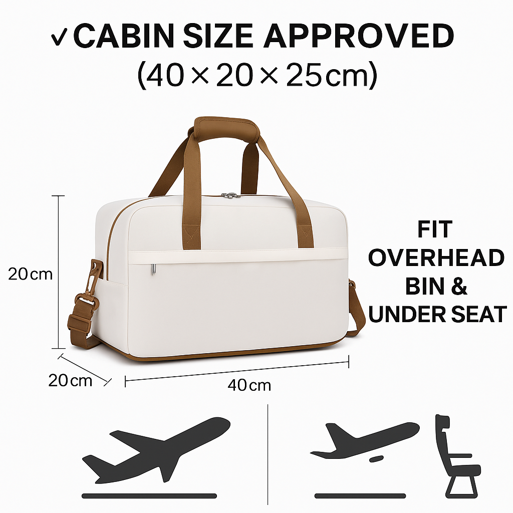 Premium Cabin-Size Duffel Travel Bag