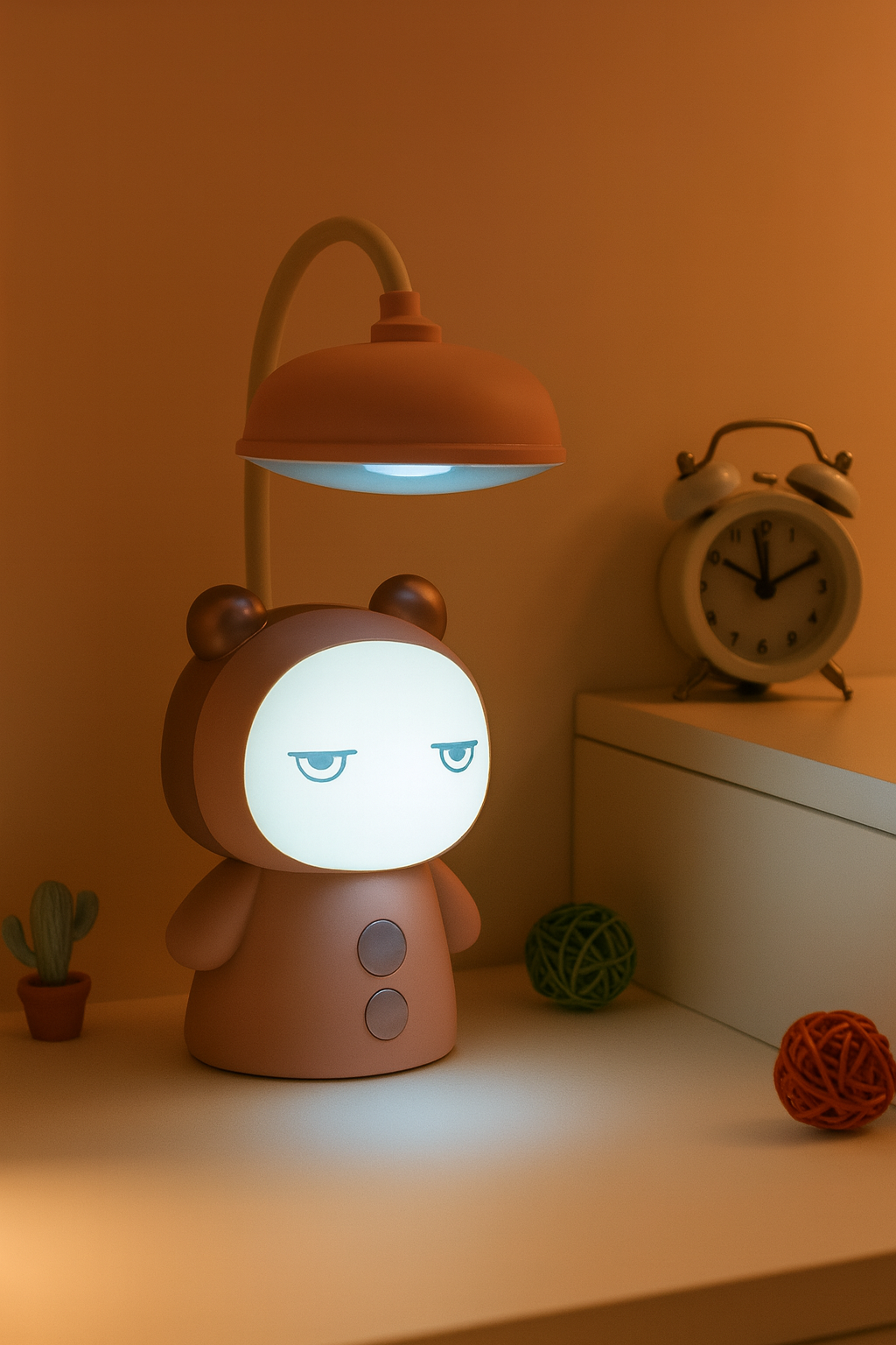 A Little Light, A Lot of Charm 🌙
Add warmth and cuteness to your space with this cartoon table lamp! Perfect for kids’ rooms, study desks, or as a cozy night light.