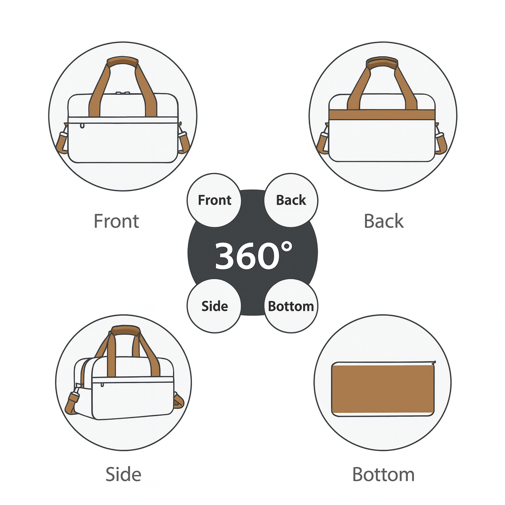 Premium Cabin-Size Duffel Travel Bag