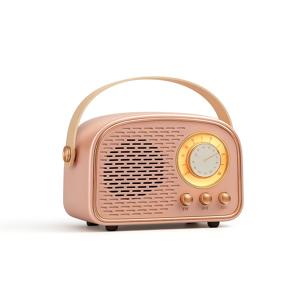 Mira Seren Retro Bluetooth Speaker | Vintage Radio Style with FM & USB