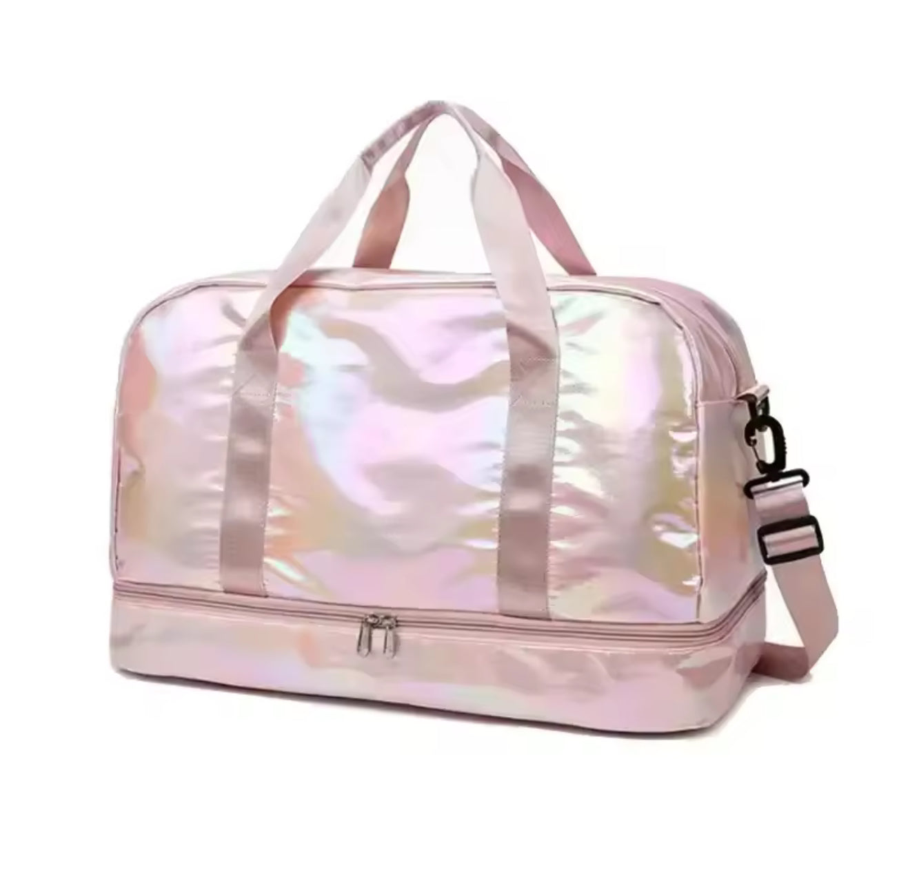 Holographic Travel Gym Duffel Bag – Large Capacity Shoulder & Crossbody Tote
Bolso de Viaje y Gimnasio Holográfico – Gran Capacidad de Hombro y Cruzado