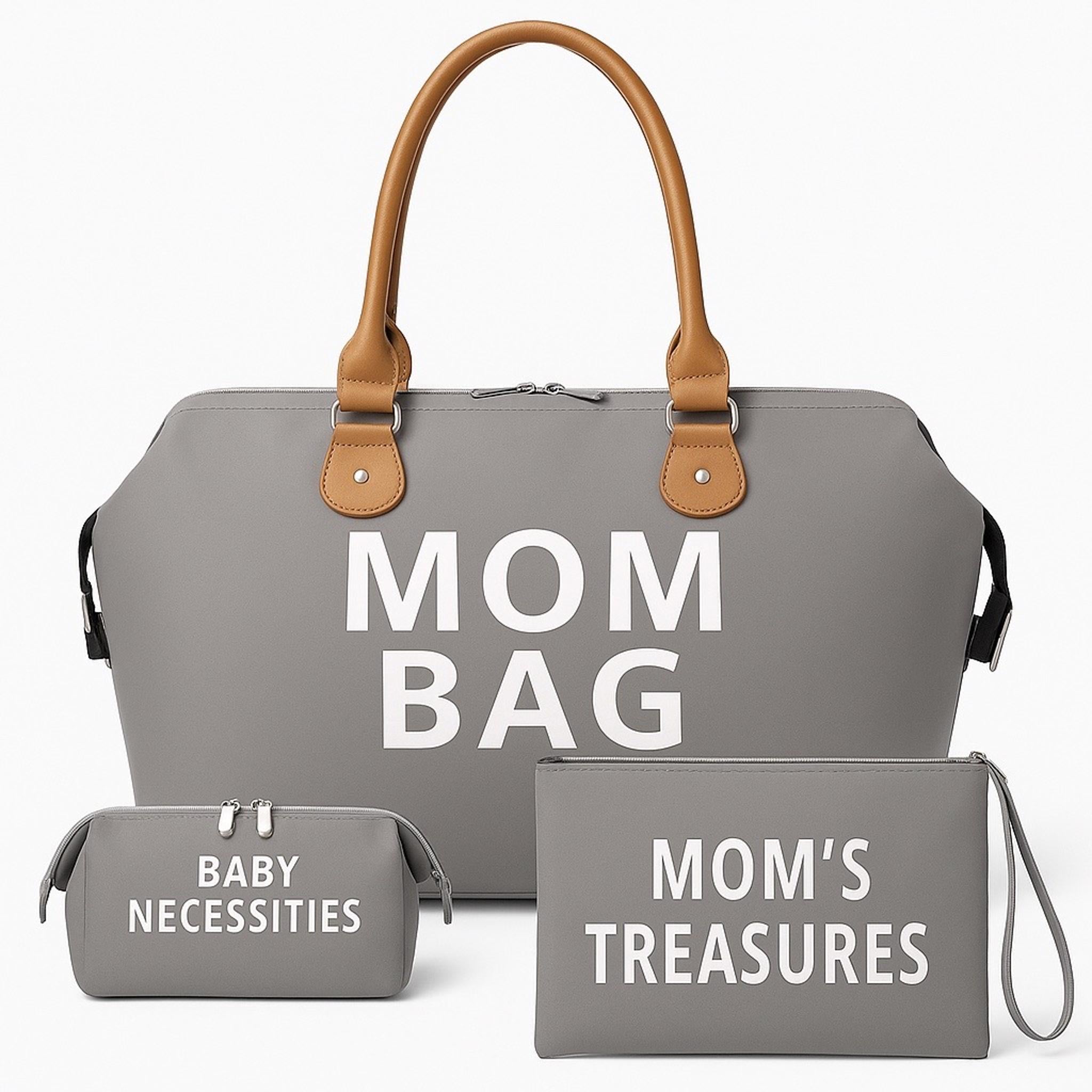 MOM BAG – Ultra Light Large Capacity Waterproof Mommy Bag (with 2 Pouches)